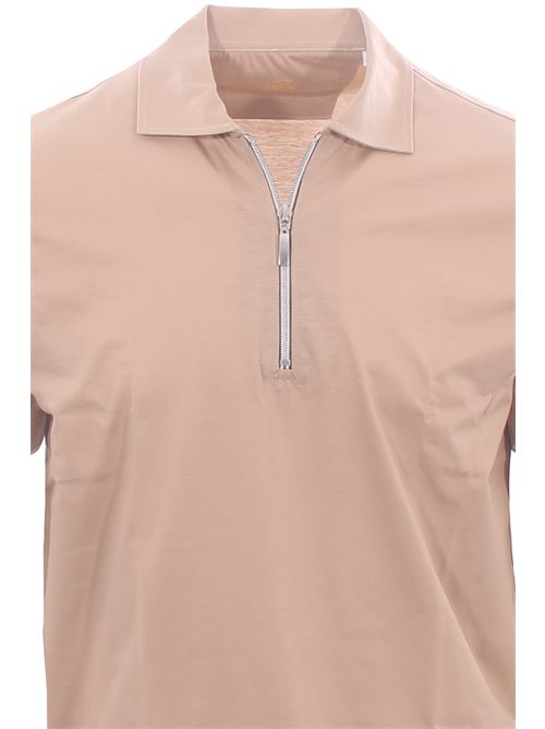 cotton jersey polo with zip MARTIN ZELO | MZ26/01FL07